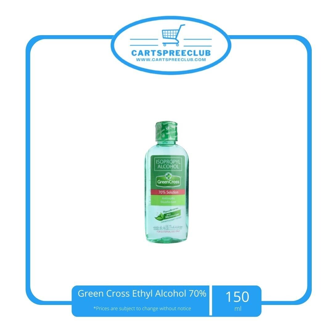 Green Cross Ethyl Alcohol 70% 150ML