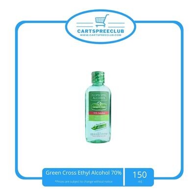 Green Cross Ethyl Alcohol 70% 150ML
