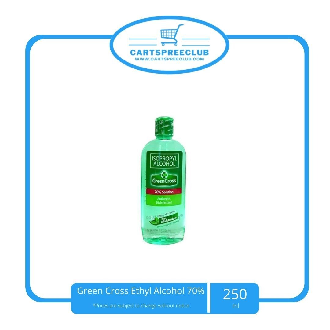 Green Cross Ethyl Alcohol 70% 250ML