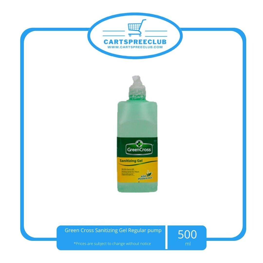 Green Cross Sanitizing Gel Regular pump 500 ML