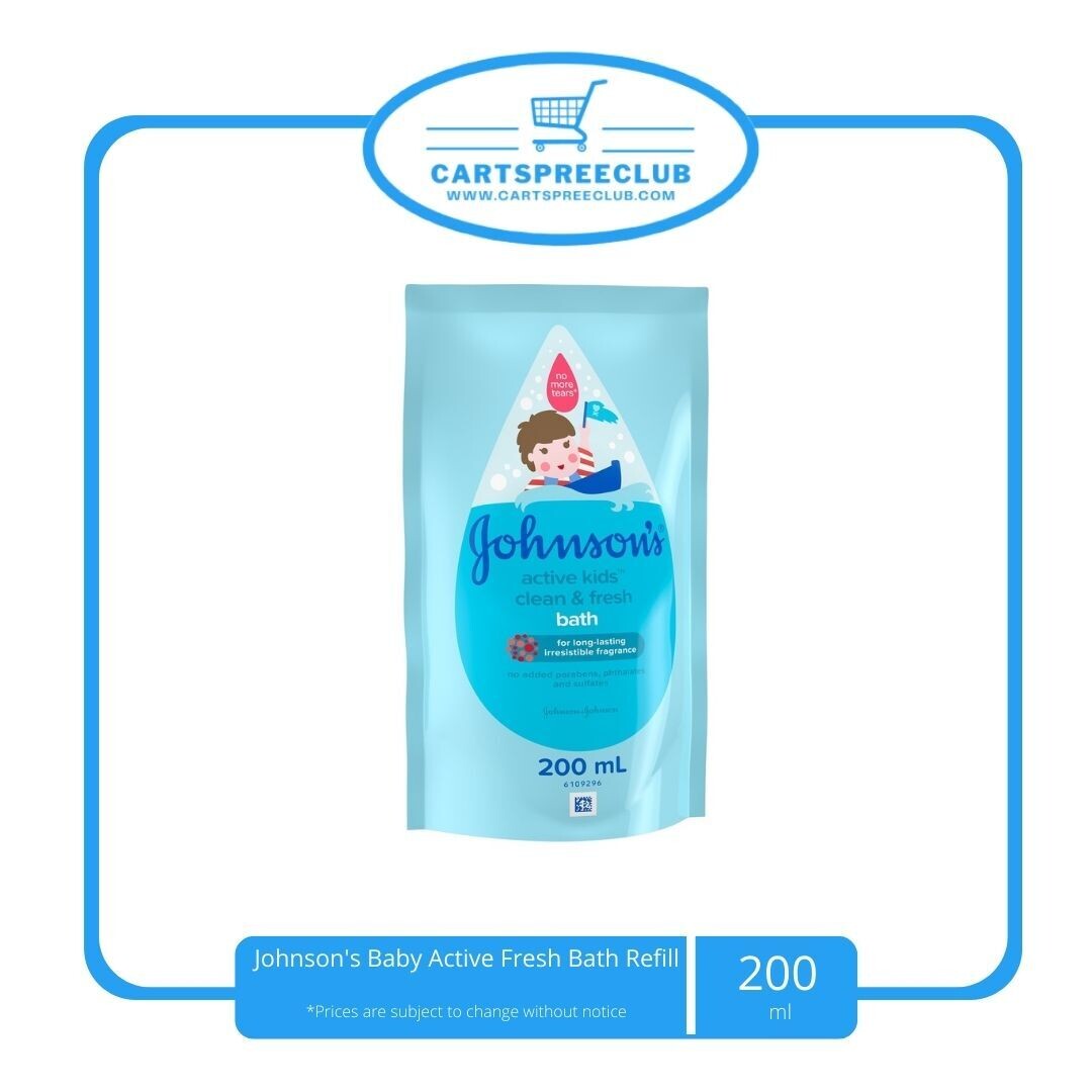 Johnson's Baby Active Fresh Bath Refill 200ml