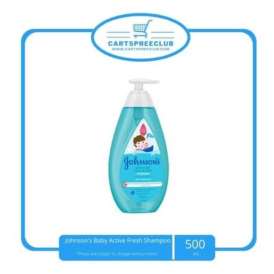 Johnson&#39;s Baby Active Fresh Shampoom 500ml