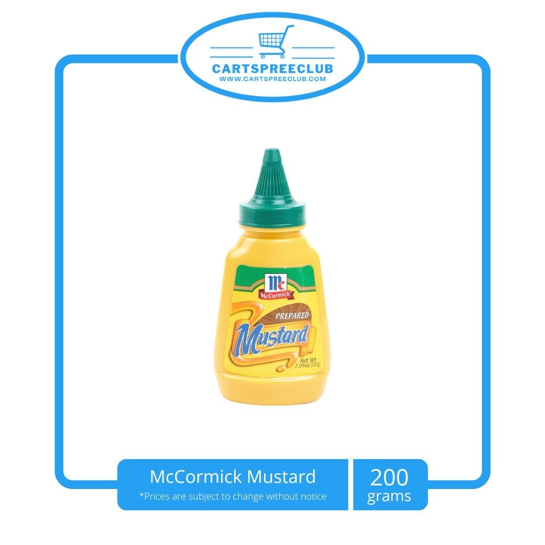 MCCormick Prepared Mustard 200g
