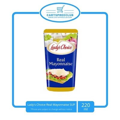 Lady&#39;s Choice Real Mayonnaise 220ml SUP