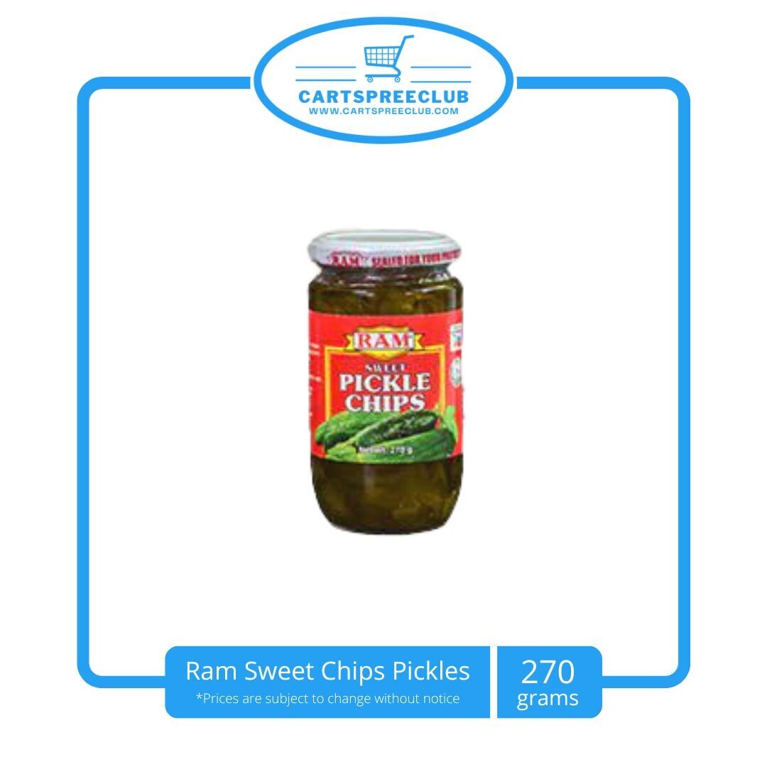 Ram Sweet Chips Pickles 270g