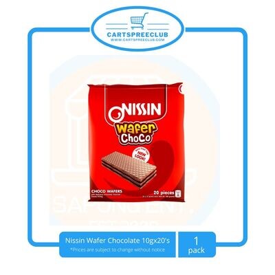 Nissin Wafer Choco 10gx20&#39;s