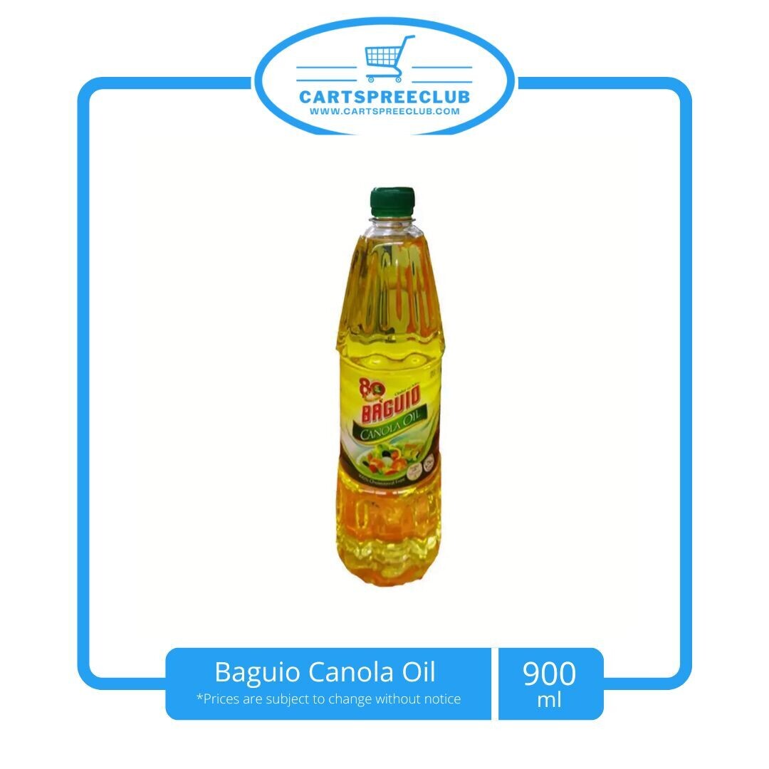 Baguio Canola Oil 1L Bottle