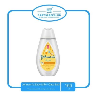 Johnson&#39;s Baby Milk+ Oats Bath 100ml