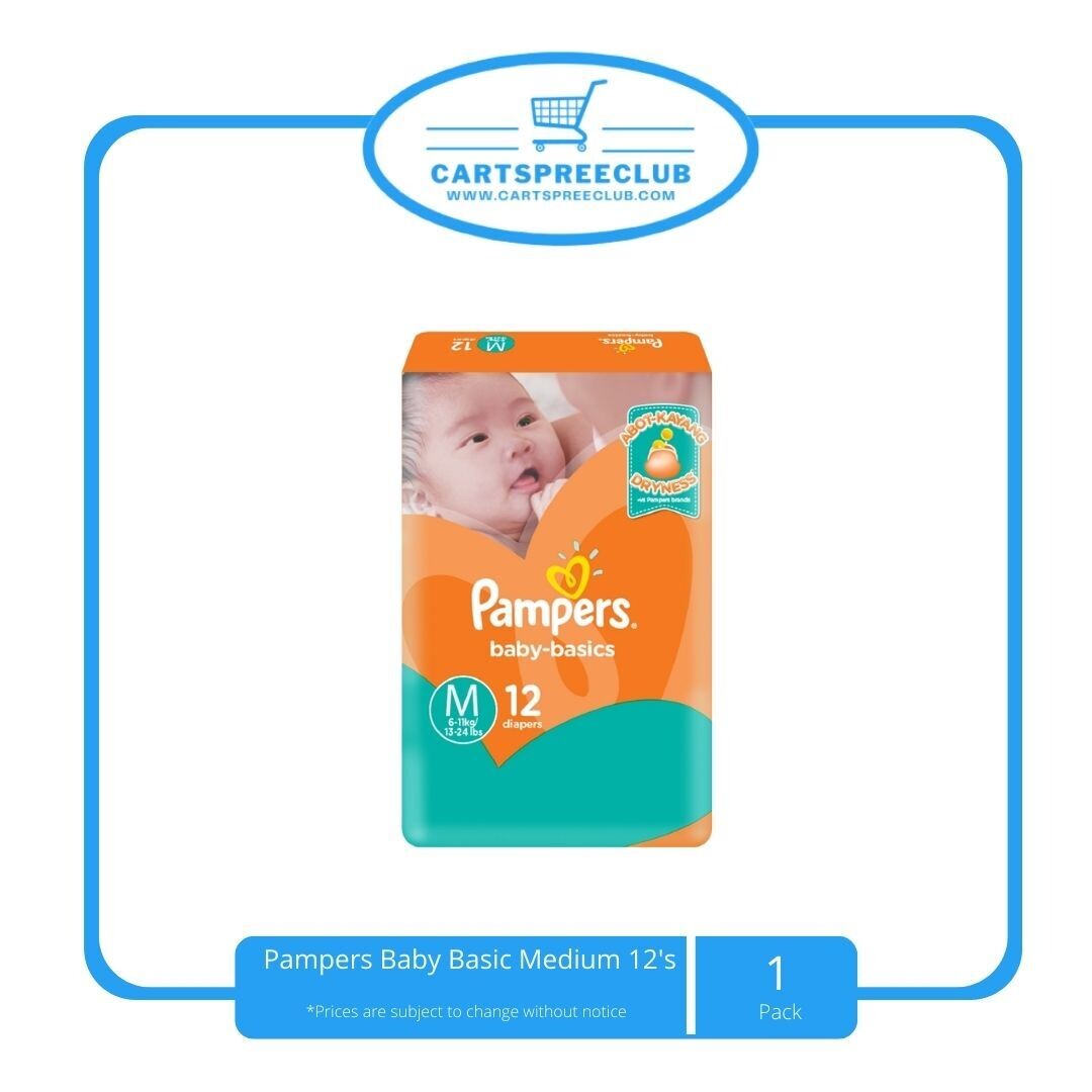Pampers Baby Basic Small 12&#39;s