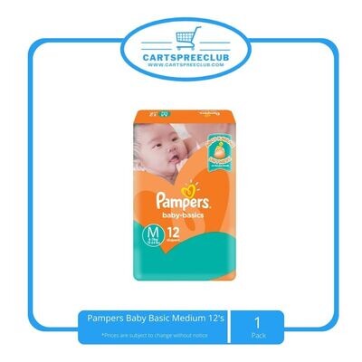 Pampers Baby Basic Small 12&#39;s