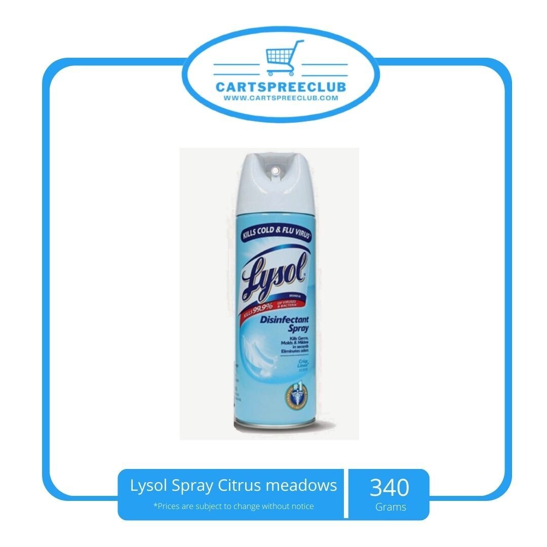 Lysol Disinfectant Spray Crisp Linen 340g