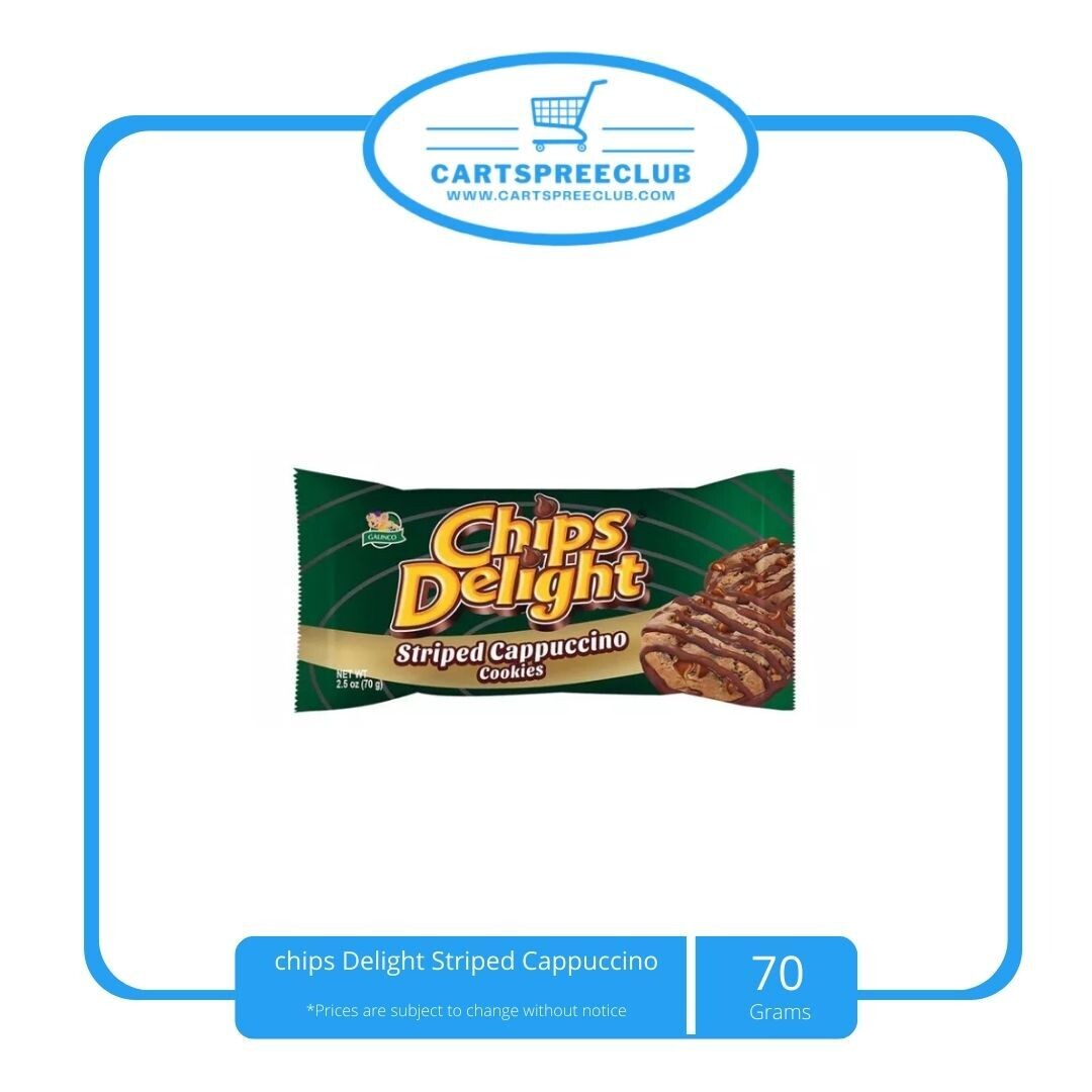 Chips Delight Striped Cappuccino 70g