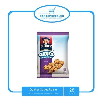Quaker Oaties Raisin 28g