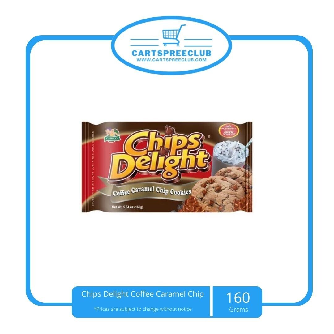 Chips Delight Coffee Caramel Chip Cookies 160g