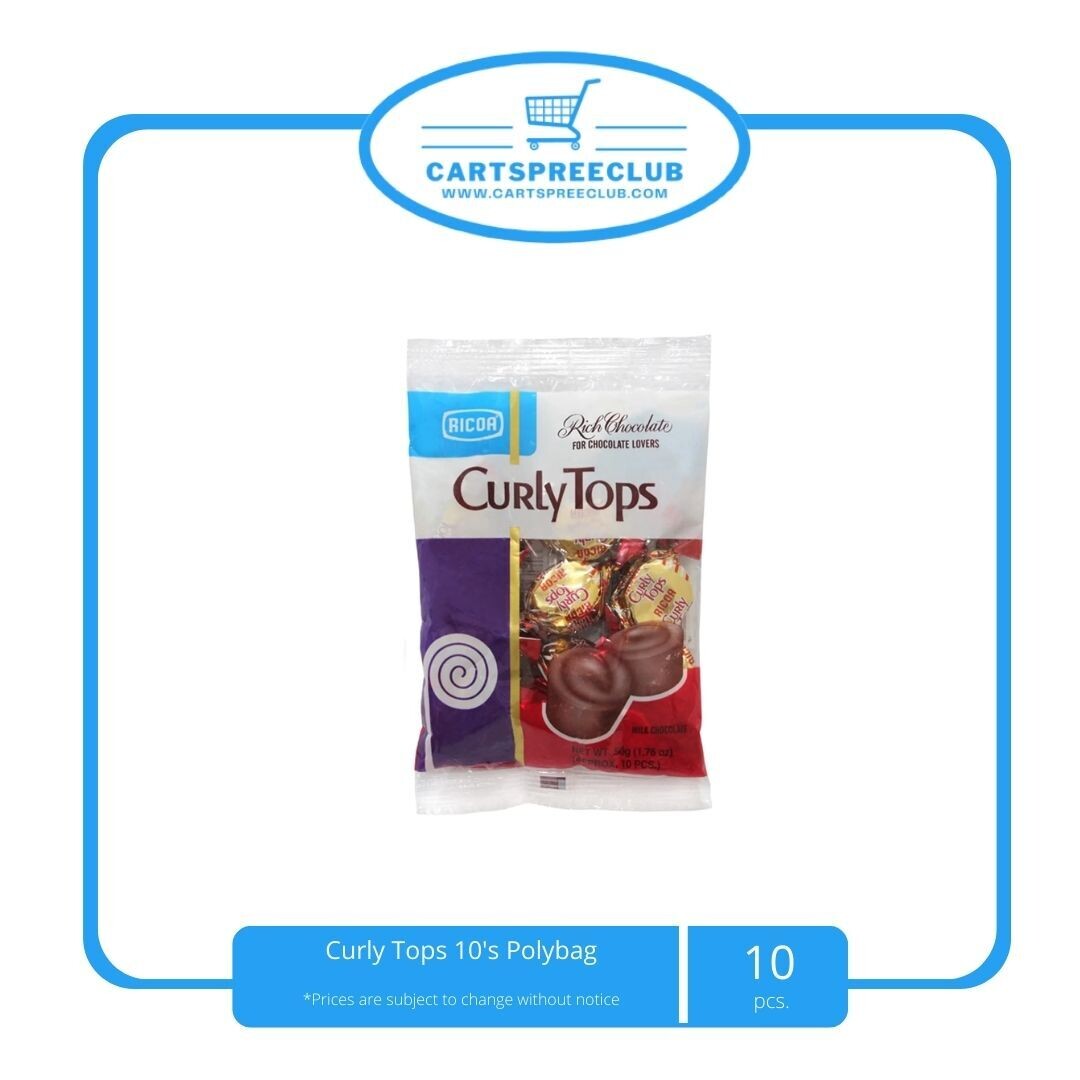 Curly Tops 10's Polybag