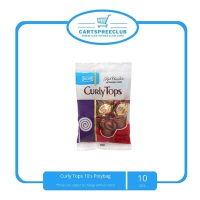 Curly Tops 10&#39;s Polybag