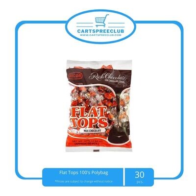 flat Tops 100&#39;s Polybag