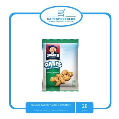 Quaker Oaties Apple Cinnamon 28g