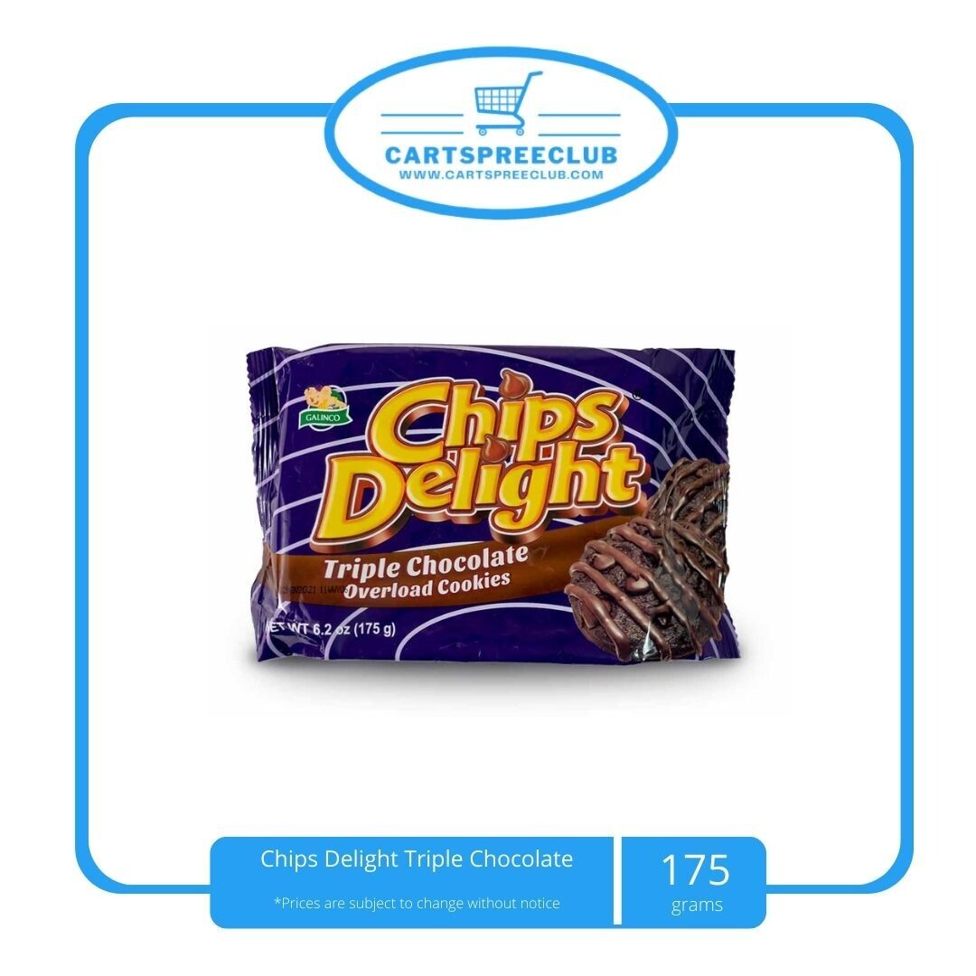 Chips Delight Triple Chocolate 175g