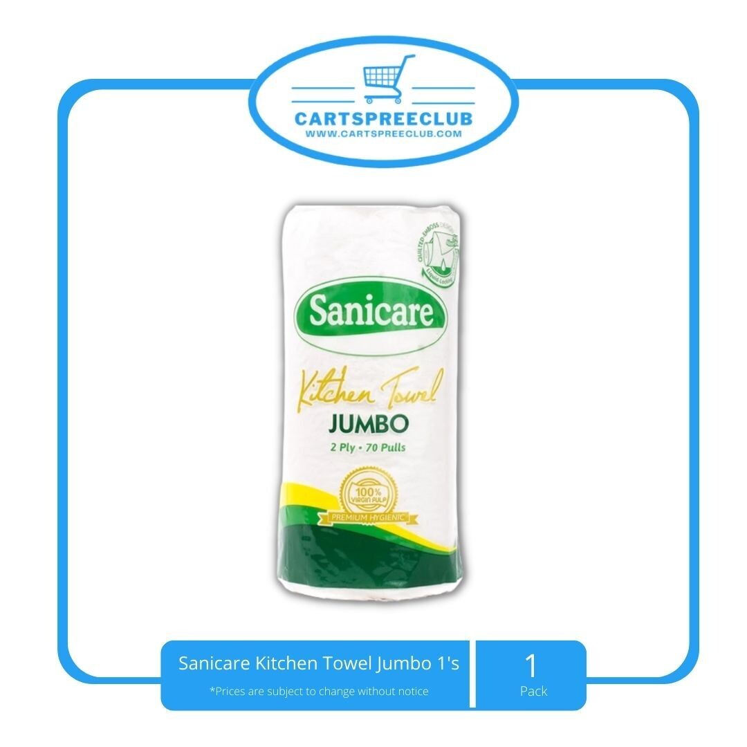 Sanicare Kitchen Towel Jumbo 1&#39;s