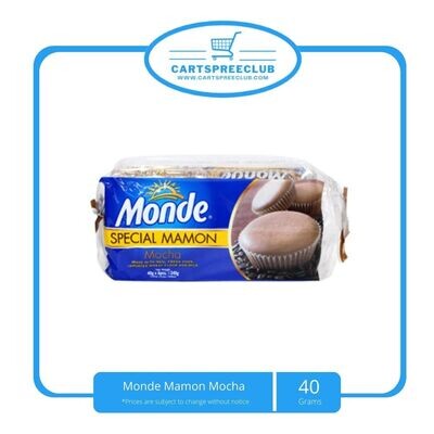 Monde Mamon Mocha 40gx6&#39;s