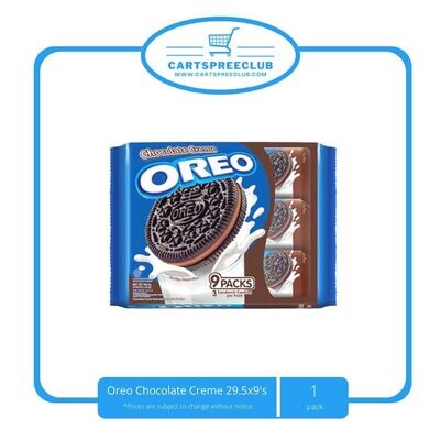 Oreo Chocolate Creme 29.4x9&#39;s