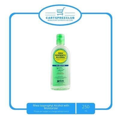 Rhea Isoprophyl Alcohol with Moisturizer 250ML