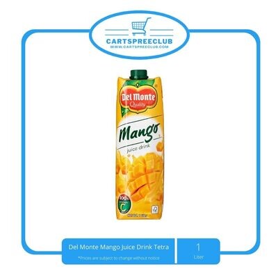Del Monte Mango Juice Drink Tetra 1L
