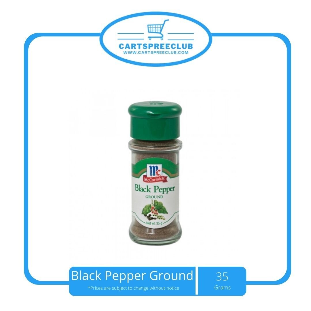 Mc Black Pepper Ground 35g