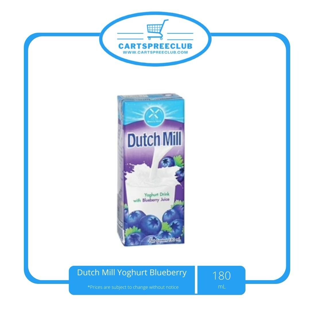 Dutch Mill Yoghurt Blueberry 180ml