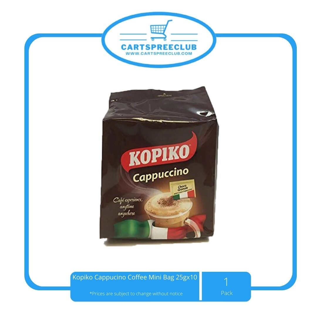Kopiko Cappuccino Coffee Mini Bag