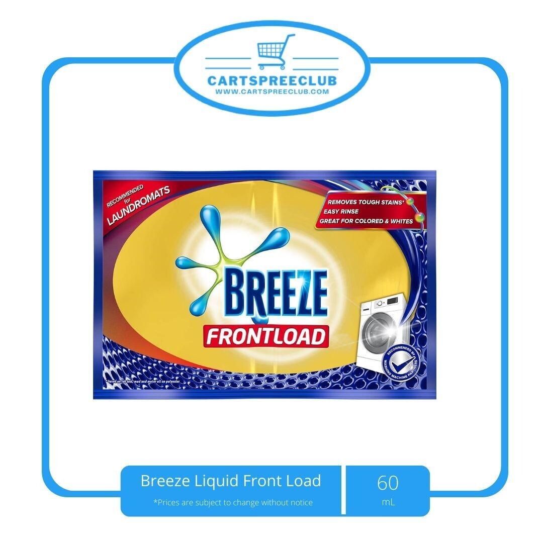 Breeze Liquid Detergent Front Load 60mL