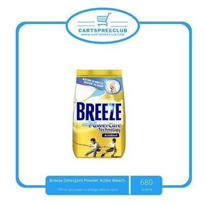 Breeze Detergent Powder Activ Bleach 680g