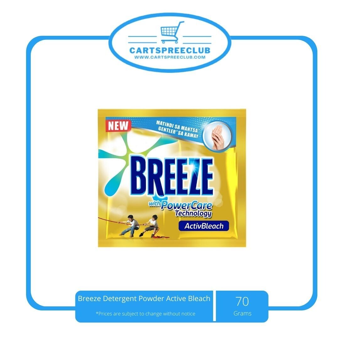 Breeze Detergent Powder  Activ Bleach 70g