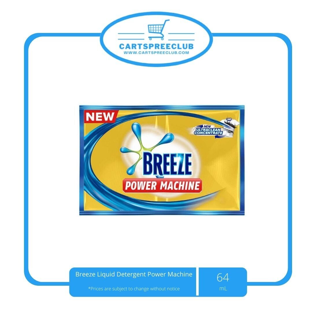 Breeze Liquid Detergent Power Machine 64mL