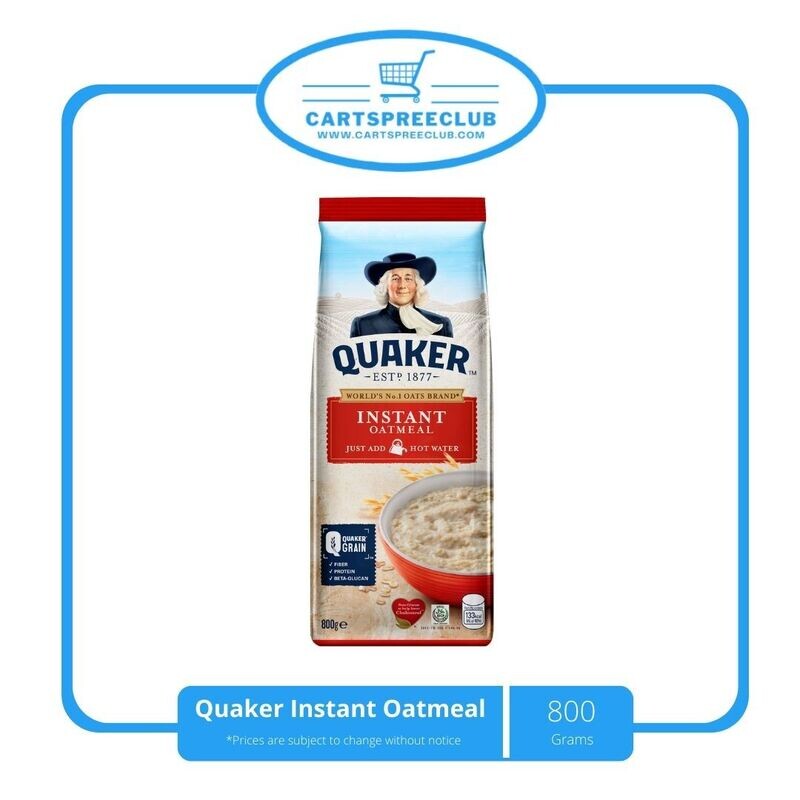 Quaker Instant Oatmeal 800g