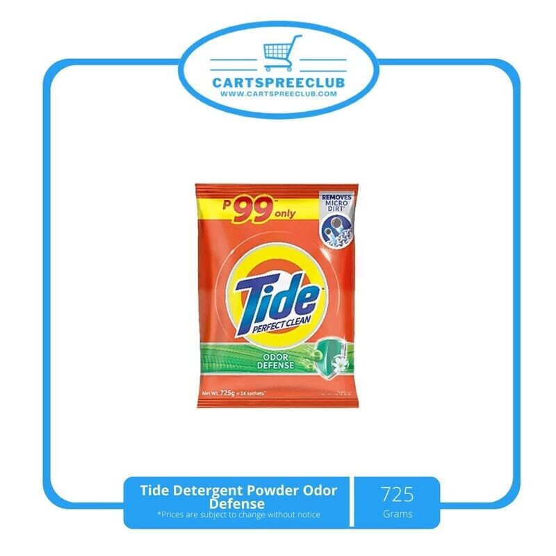 Tide Detergent Powder Odor Defense 725g