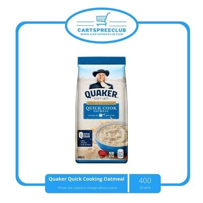 Quaker Quick Cooking Oatmeal 400g