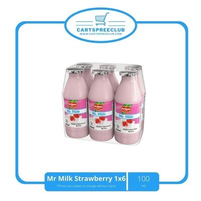 Mr. Milk Strawberry 6 PCS