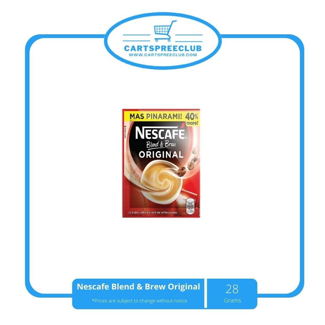 Nescafe Blend &amp; Brew Original 28g