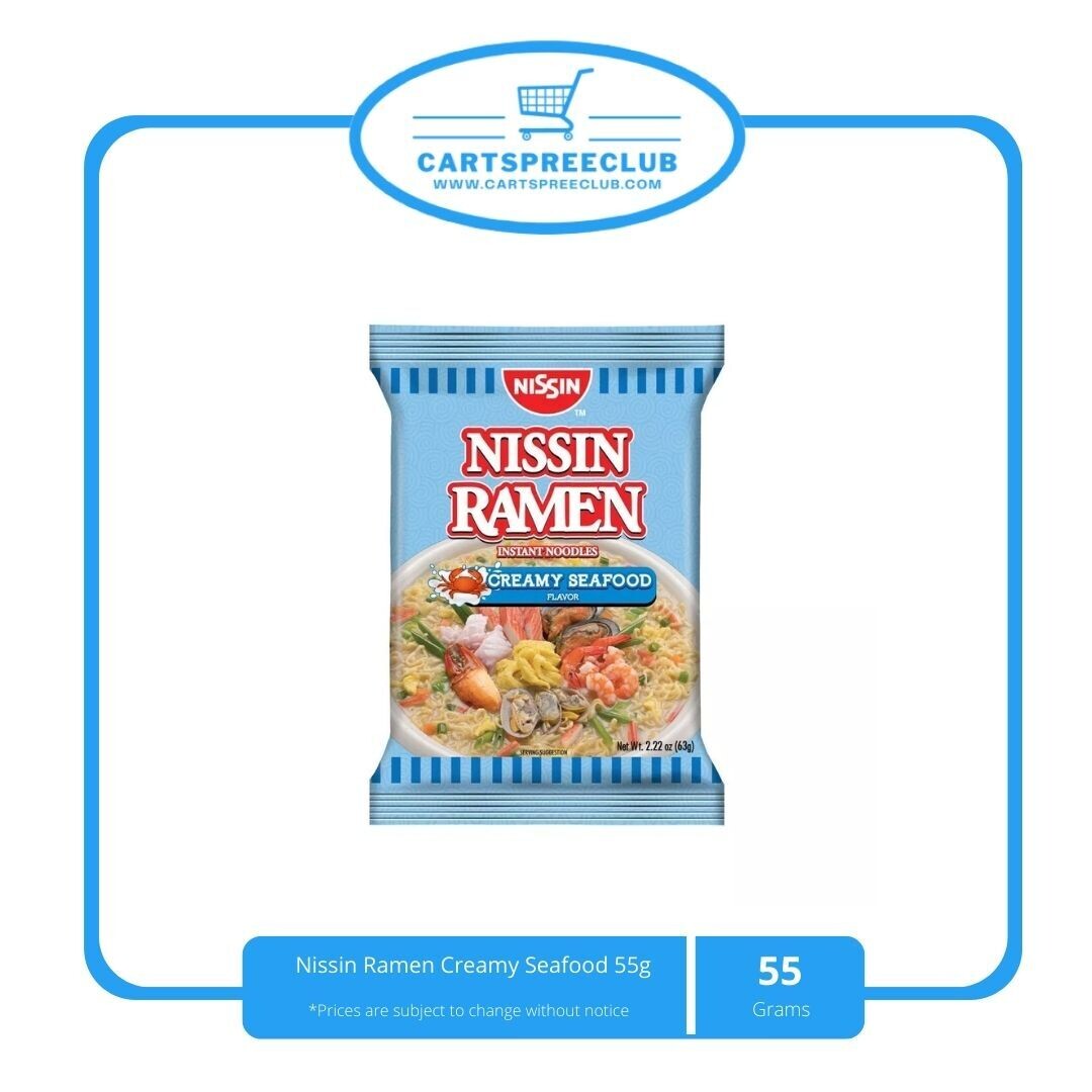 Nissin Ramen Creamy Seafood 55g