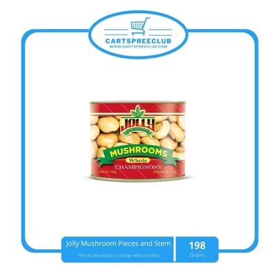 Jolly Mushroom Pieces and Stem 198g