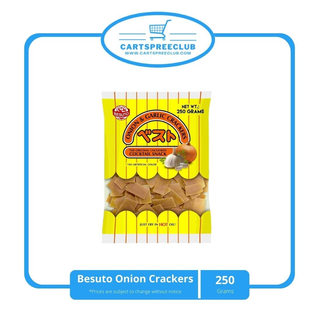 Besuto Onion Crackers 250g