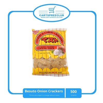 Besuto Onion Garlic Crackers 500g