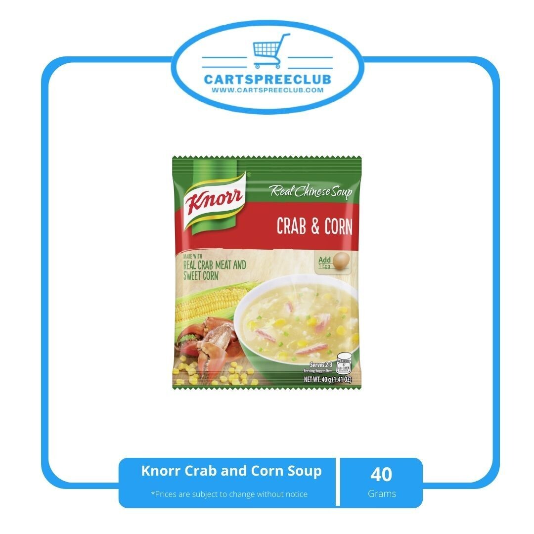 Knorr Craba nd Corn Soup 40g