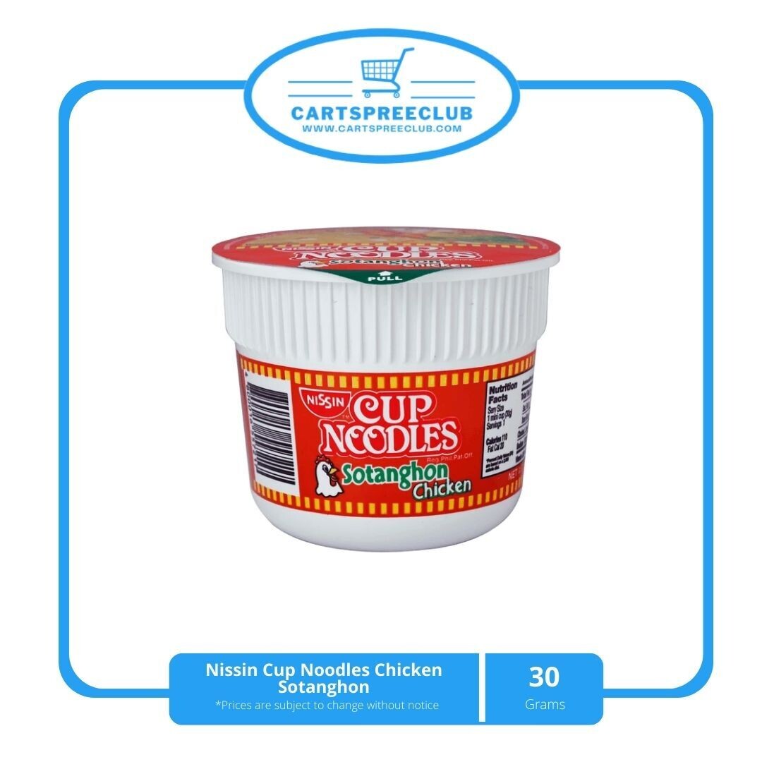 Nissin Cup Noodles chicekn Sotanghon 30g