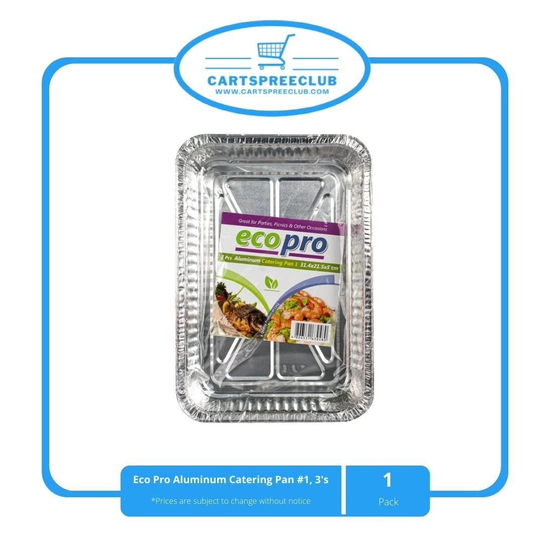 Eco Pro Aluinum Catering Pan 1 (31.4x21.5x5 cm) 3&#39;s