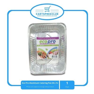 Eco Pro Aluminum Catering Pan 4 (37x27x7.4 cm) 2's