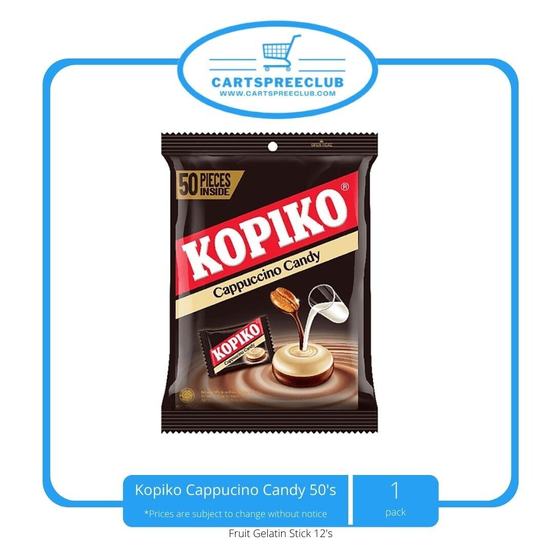 Kopiko Cappucino Candy 50x3g