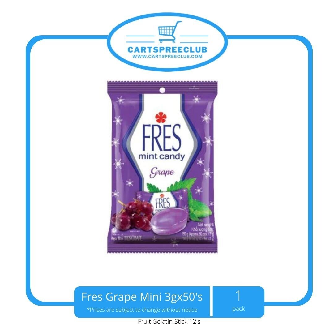 Fres Grape Mini 3gx50's